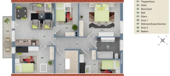 Дом с 6 спальнями в Карлсруэ, Германия № 97460 10