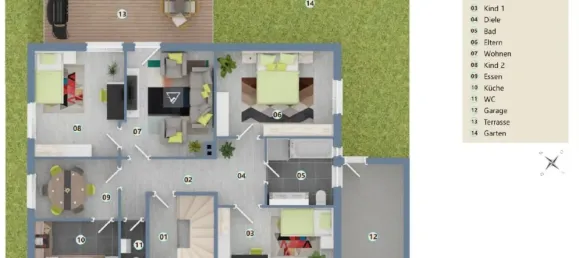 Дом с 6 спальнями в Карлсруэ, Германия № 97460 8