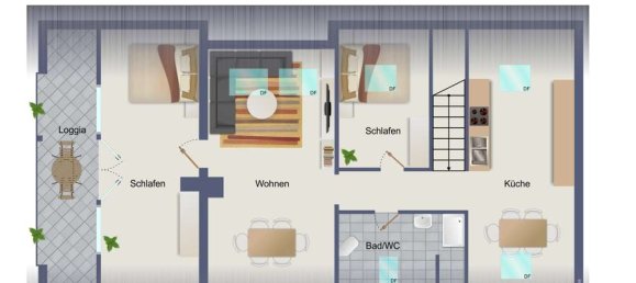 3 Schlafzimmer Stadthaus in Lahn-Dill, Germany, Nr. 223602 13