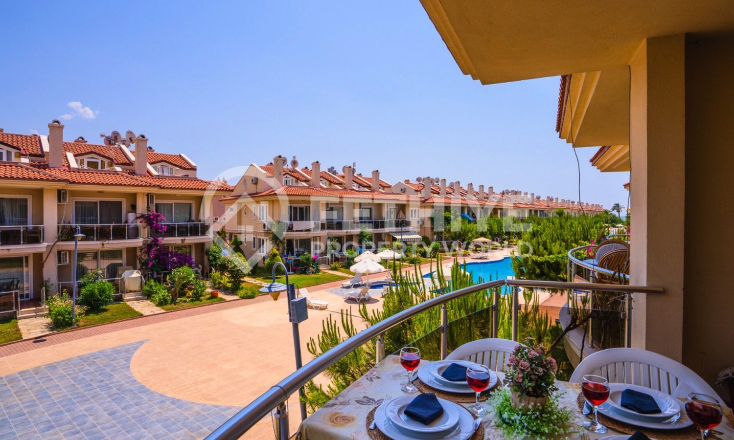 Apartamento 2+1 em Fethiye, Turkey N.º 18428