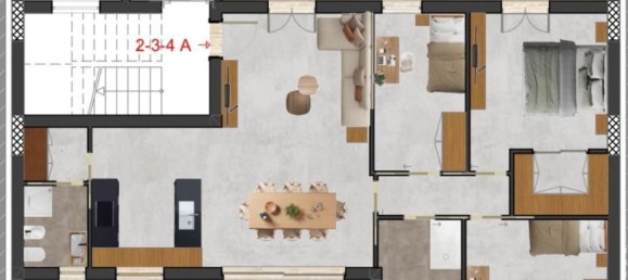 Квартира с 5 комнатами в Алькамо, Италия № 258710 22