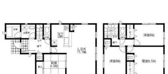4 bedrooms House in Fukuoka, Japan No. 9090 2