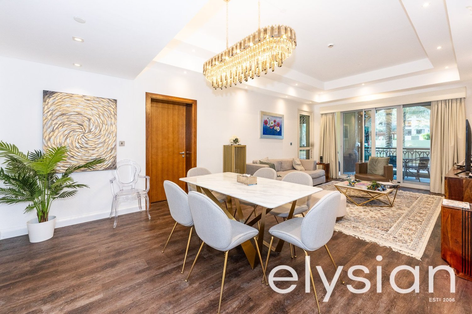 Квартира с 2 спальнями в Пальма Джумейра, ОАЭ № 94253