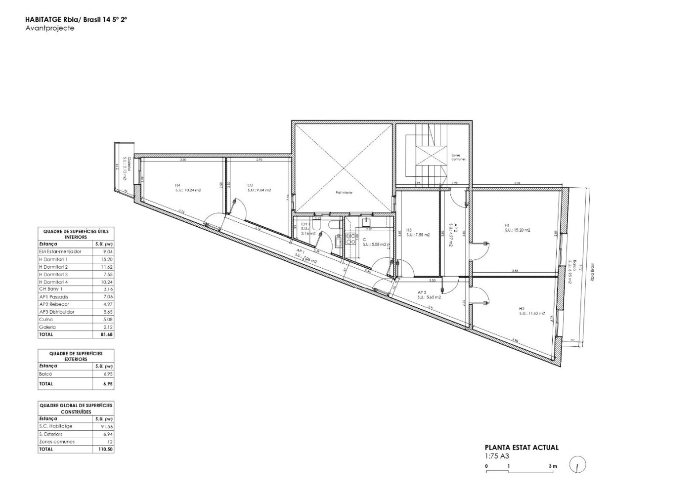 4 bedrooms Apartment in Barcelona, Spain No. 351301