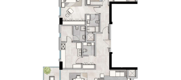 استوديو في Al Zorah, UAE رقم 121502 10