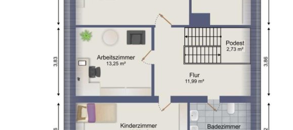 Дом с 6 комнатами в Вольфенбюттель, Германия № 30610 10