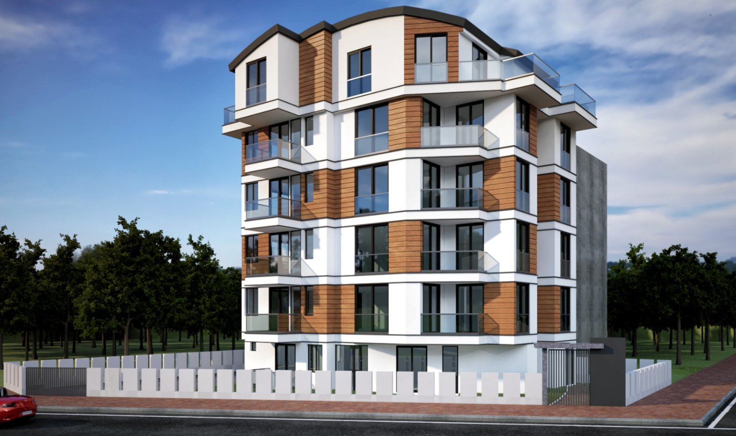 Apartamento 2+1 em Antalya, Turkey N.º 32266