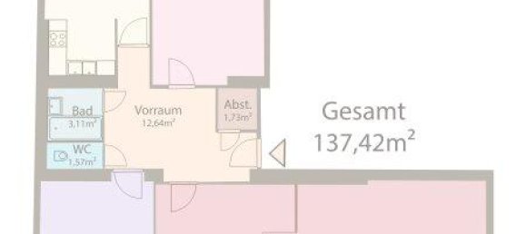 Квартира с 4 комнатами в Швехат, Австрия № 259673 7