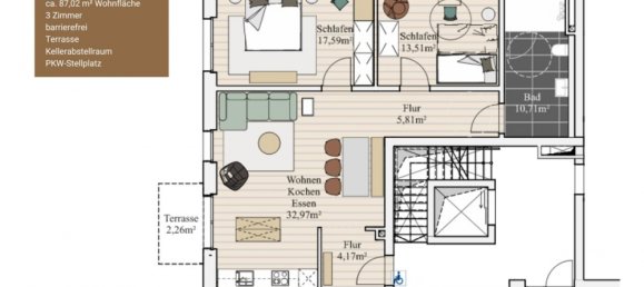 3-Zimmer Wohnung in Ostholstein, Germany, Nr. 15071 2