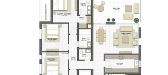 Estúdio em Maryam Island, UAE N.º 121287 8