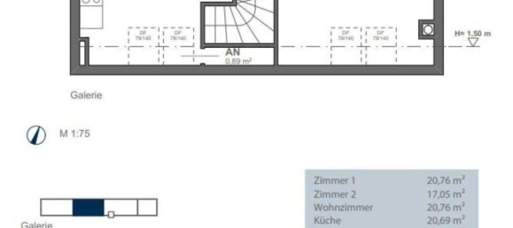 3 rooms Duplex in Geidorf, Austria No. 138523 7