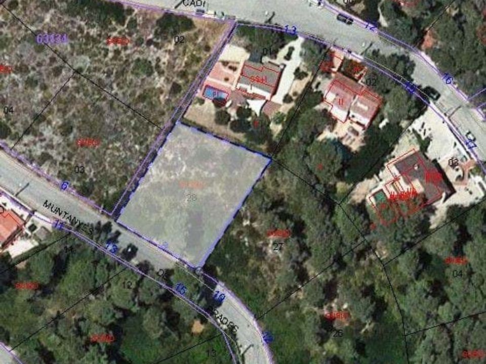 Terreno em Olivella, Spain 793 m² N.º 262701