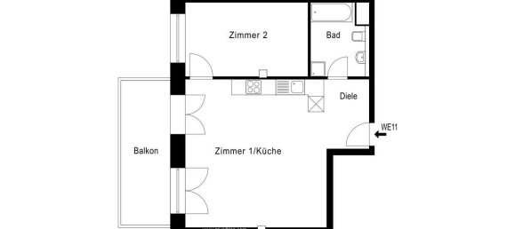 2-Zimmer Wohnung in Lichterfelde, Germany, Nr. 333148 10