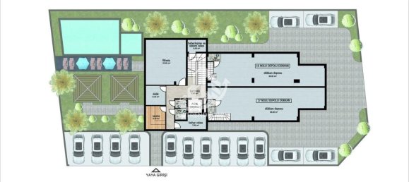 Wohnung 1+1 in Oba, Turkey, Nr. 5650 8