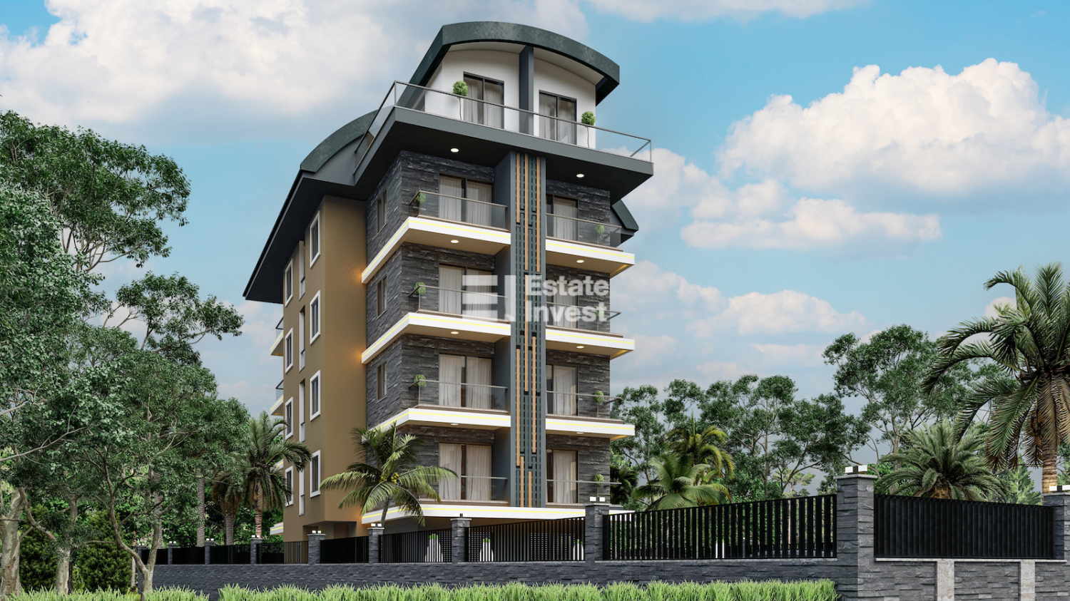 Apartment 1+1 in Alanya, Turkey No. 26533