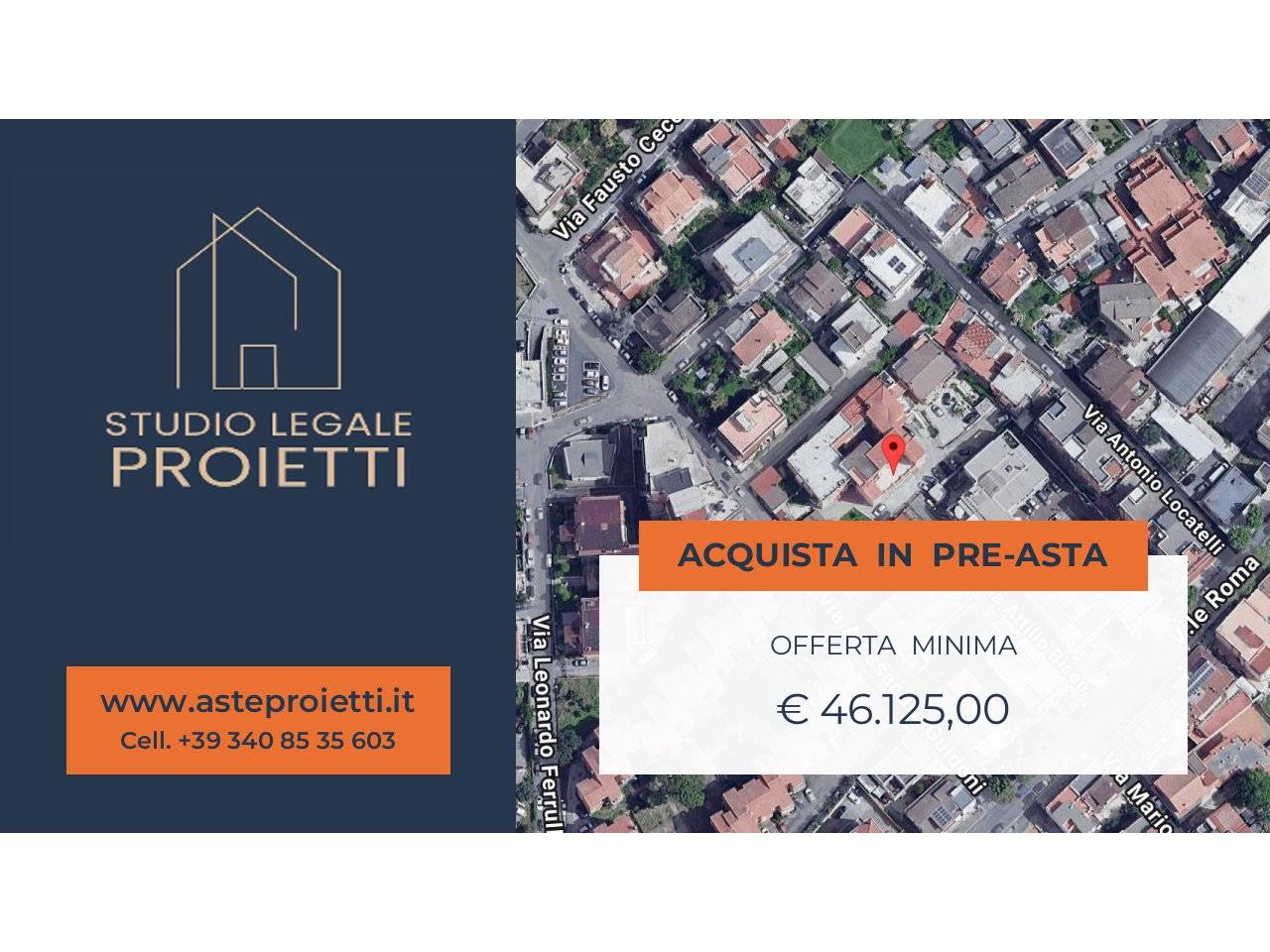 1 غرف نوم شقة في Guidonia Montecelio, Italy رقم 307800