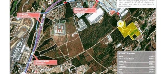 قطعة أرض في Sintra, Portugal 85920متر مربع رقم 61436 8