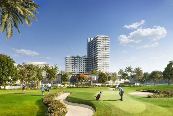 Квартира с 3 спальнями в GOLF SUITES, Дубай Хилс Эстейт, ОАЭ № 57738