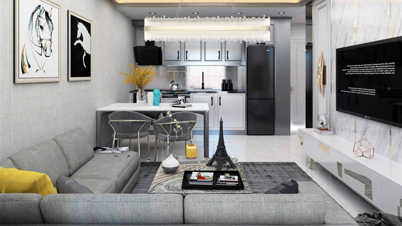 Apartamento de 1+1 en Exodus Riverside Residence Demirtas, Demirtas, Turkey No. 34898