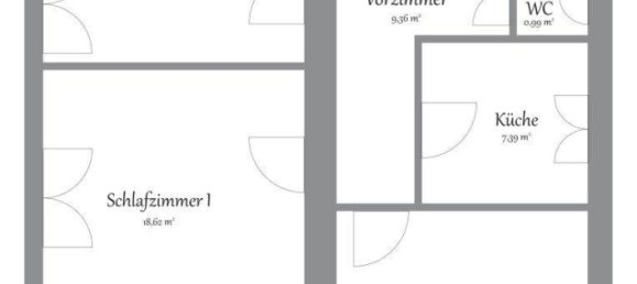 Квартира с 3 комнатами в Маргаретен, Австрия № 131825 14