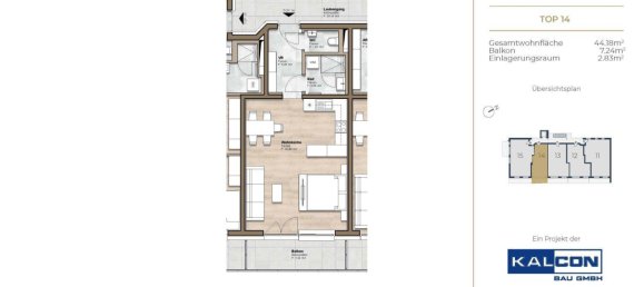 Студия в Дойч-Ваграм, Австрия № 224028 10