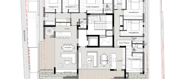 3 غرف نوم بانتهاوس في Limassol, Cyprus رقم 8503 12