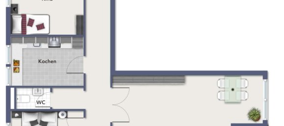 2 Schlafzimmer Wohnung in Rhein-Neckar-Kreis, Germany, Nr. 58402 3