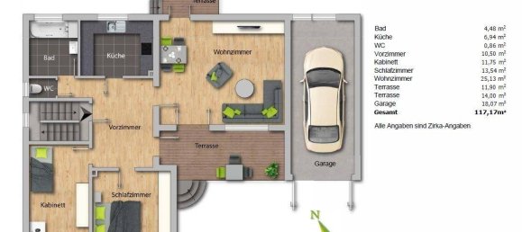 Casa de 3 habitaciónes en Ganserndorf, Austria No. 65481 8