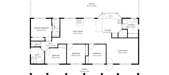 Casa de 4 dormitorios en Mount Hallen, Australia No. 398 23