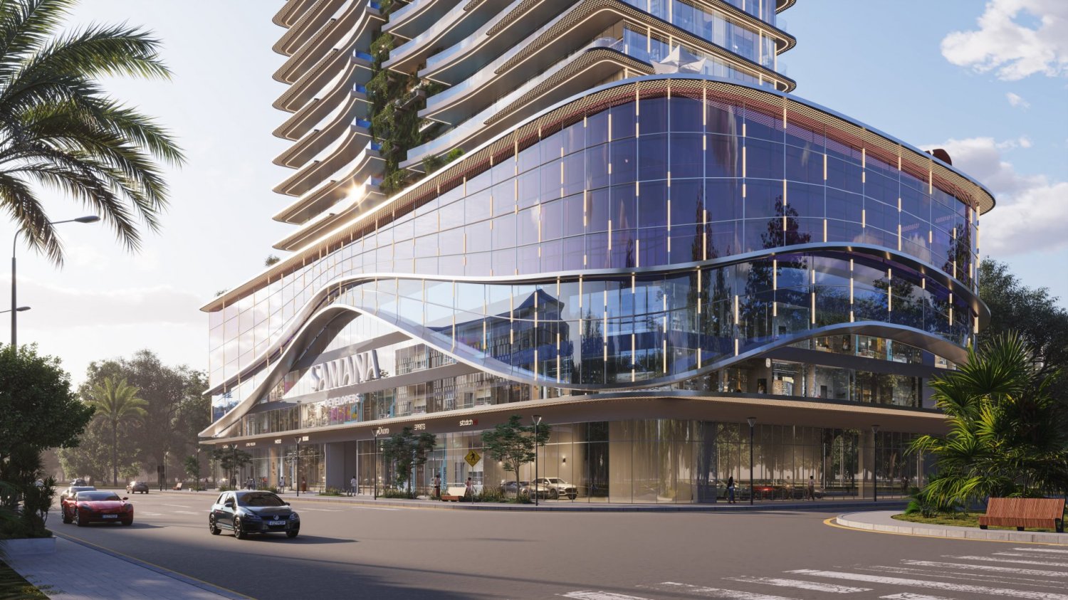 Квартира с 1 спальней в Samana Barari Lagoons, Majan, ОАЭ № 63940