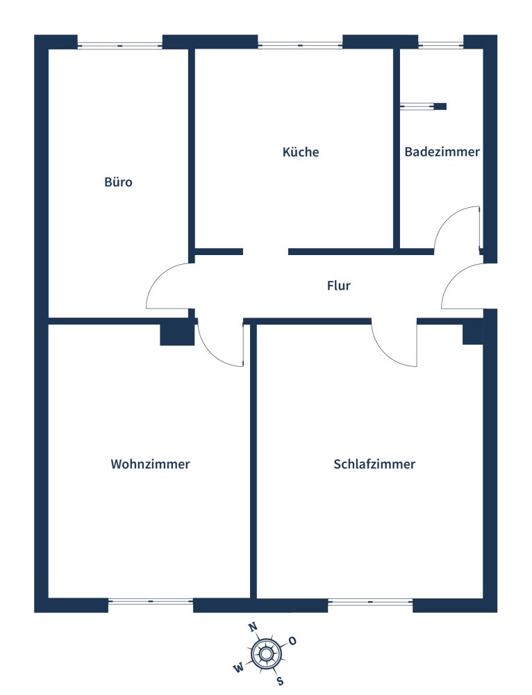 Apartamento T2 em Nordwestmecklenburg, Germany N.º 154442