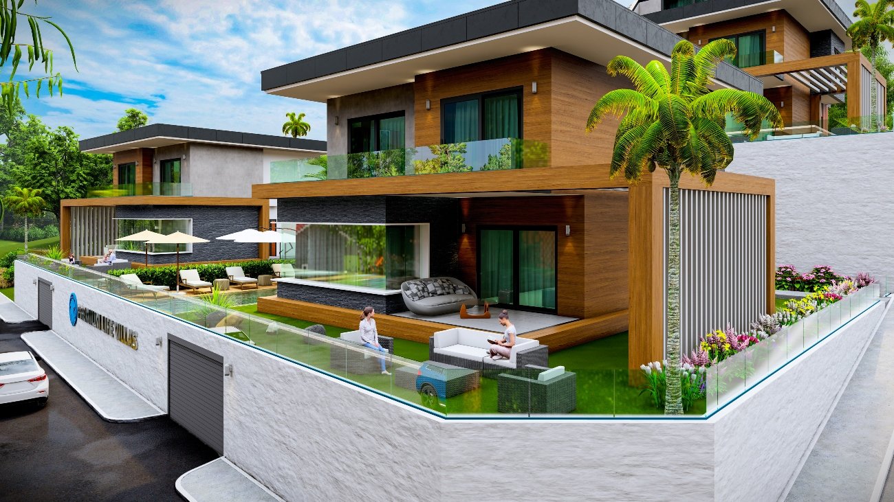 Villa 4+1 in Alanya, Turkey No. 24304