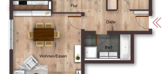 3 Schlafzimmer Wohnung in Rems-Murr-Kreis, Germany, Nr. 320000 14