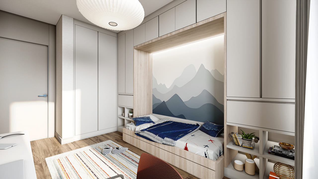 Apartment 2+1 in Zeray Miracle Garden, Basiskele, Turkey No. 38176