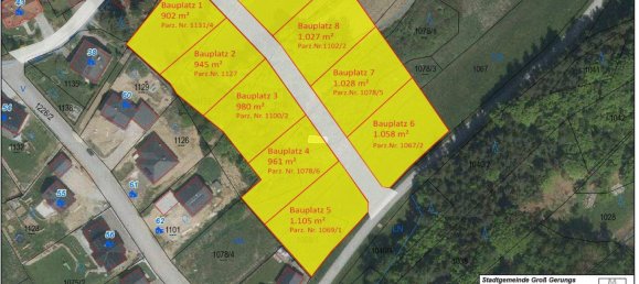 1028m² Land in Gross Gerungs, Austria No. 33857 2