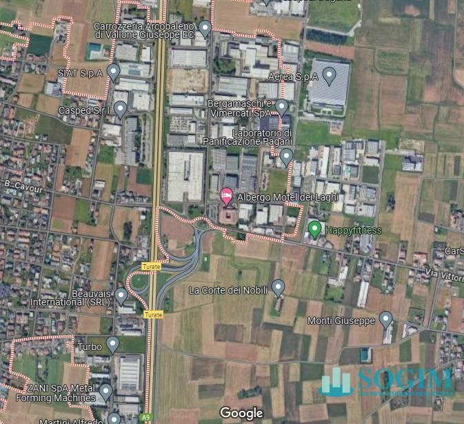 Земельный участок с 1 комнатой в Турате, Италия № 91211