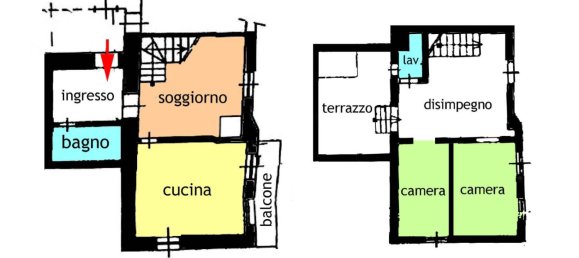 2 chambres Appartement à San Biagio della Cima, Italy No. 185600 18