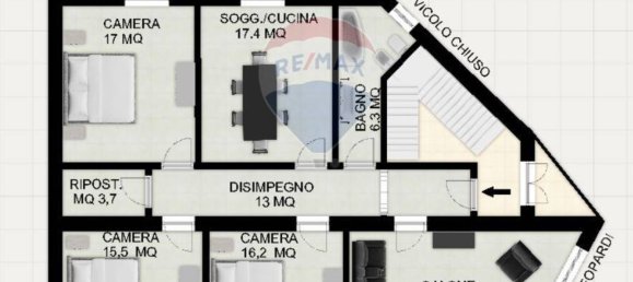 6 rooms Apartment in Macomer, Italy No. 361996 34