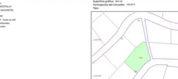 Земельный участок 840м² в Пего, Испания № 190552 3