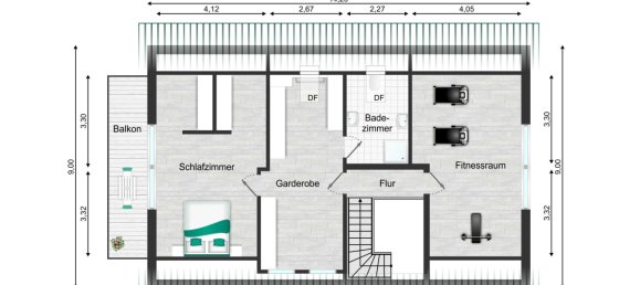 3 Schlafzimmer Haus in Hanover, Germany, Nr. 259542 16