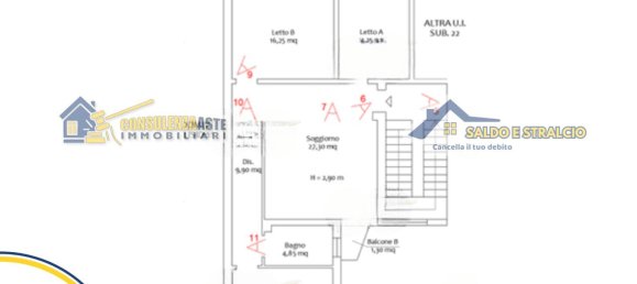 Пентхаус с 4 спальнями в Таранто, Италия № 327235 26
