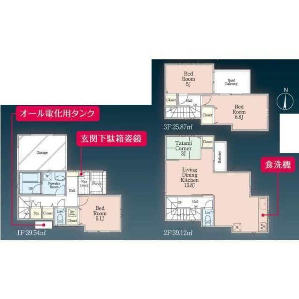 3 chambres Maison à Tokyo, Japan No. 6027