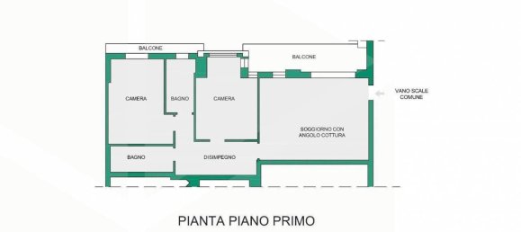 3غرفة شقة في Bologna, Italy رقم 19234 7