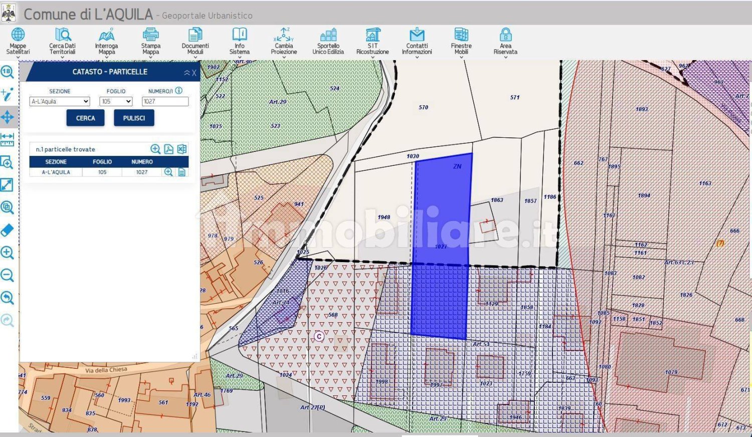 Земельный участок 2170м² в Л’Акуила, Италия № 343555