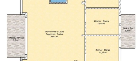 4غرفة شقة في Trentino-Alto Adige, Italy رقم 189534 22