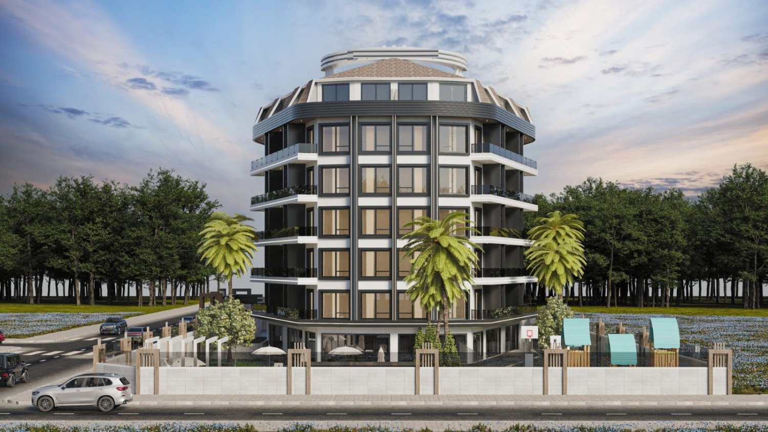 Apartment 1+1 in Alanya, Turkey No. 24238