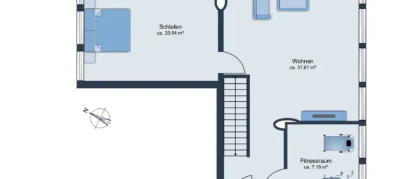 Dúplex de 2 dormitorios en Ebersberg, Germany No. 285180 21