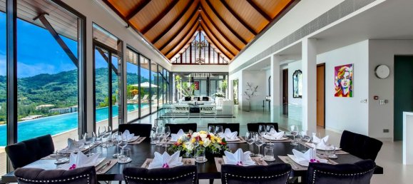 5 غرف نوم فيلا في Naithon Beach, Thailand رقم 62676 9