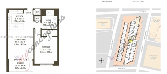 1 chambre propriété commerciale à vendre à Miami, Miami-Dade, Florida, USA № 614850 25