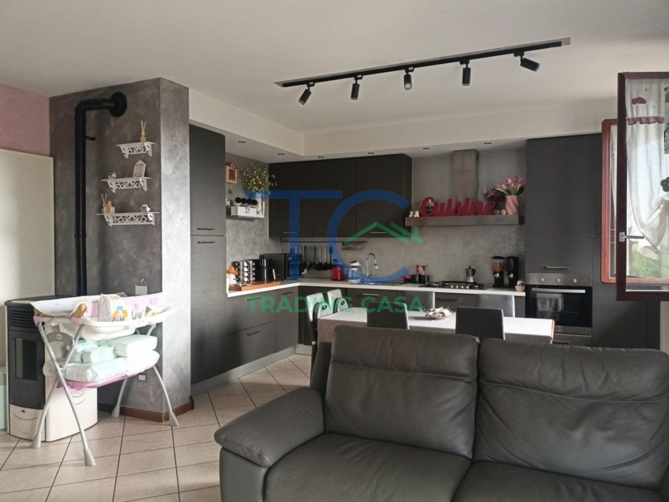 3 rooms Apartment in Pontenure, Italy No. 283445